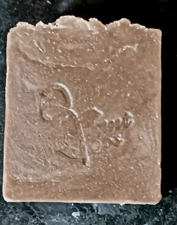 brown rectangular soap