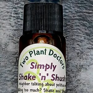 A half ounce brown spray bottle
