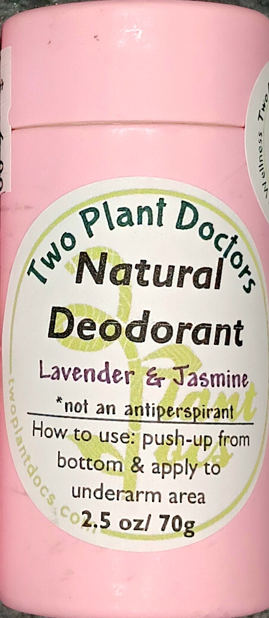 Pink push-up stick of Lavender & Jasmine Deodorant