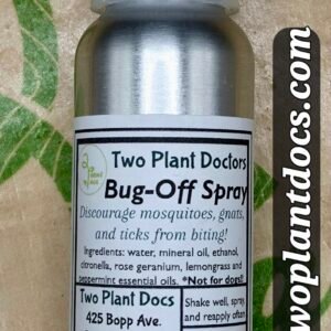 Aluminum spray bottle of Bug-Off Spray