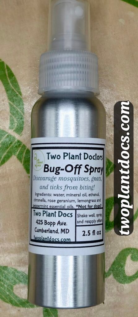 Aluminum spray bottle of Bug-Off Spray